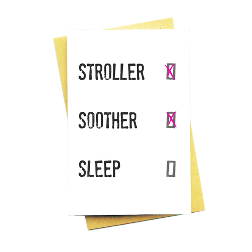 Stroller Soother Sleep