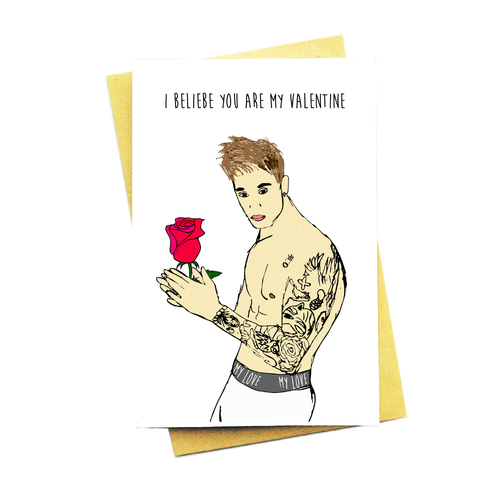 I Beliebe You Are My Valentine