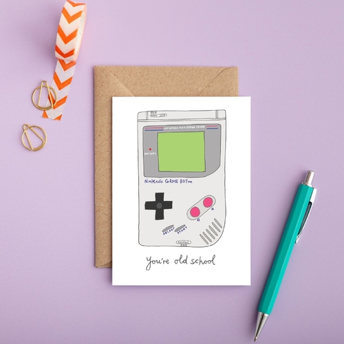 Game Boy - You're old school