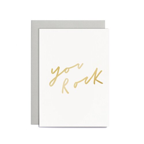 You Rock Small Card