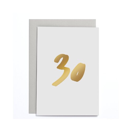 30th Birthday Small card