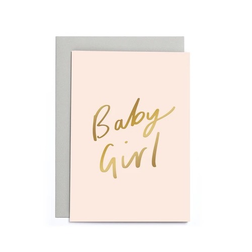 Baby Girl Small Card