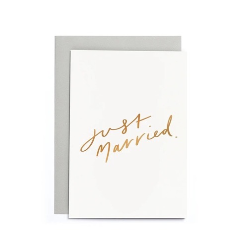 Just Married Small Card