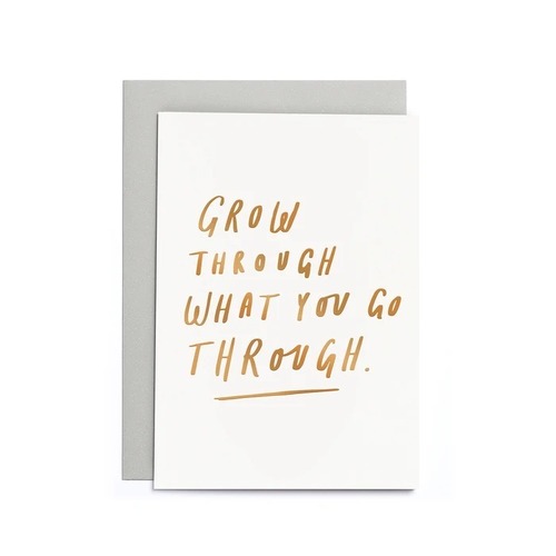 Grow Through Small Card.