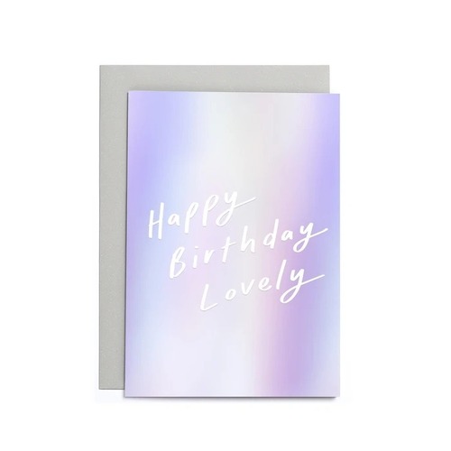 Happy Birthday Lovely Small Card