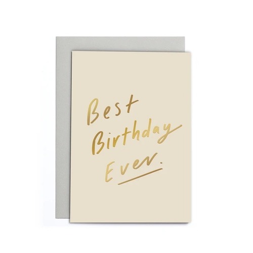 Best Birthday Ever Small Card