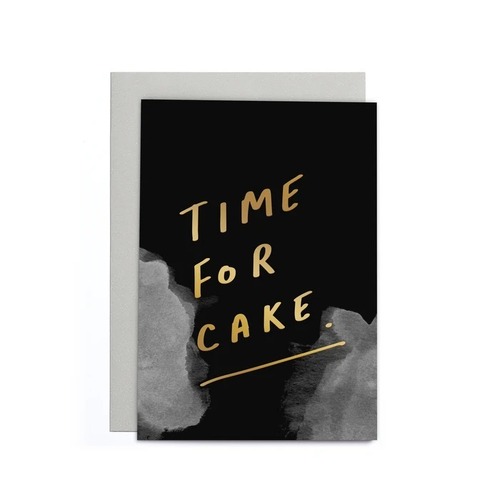 Time For Cake Small Card.