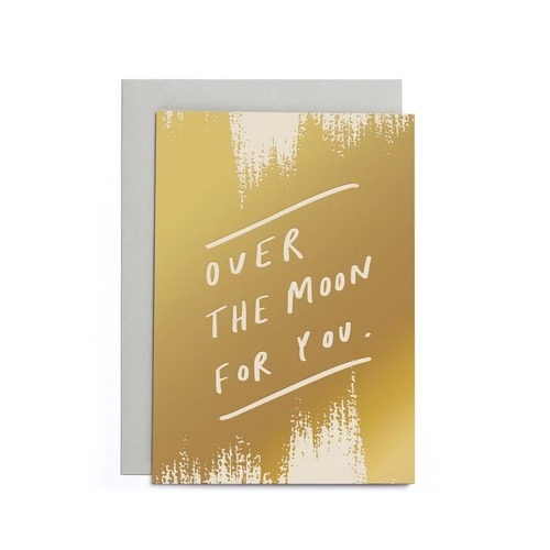 Over The Moon Small Card.