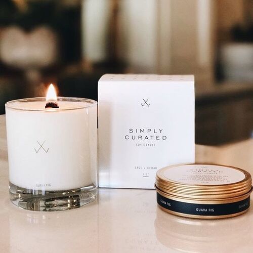 Coconut Shea soy candle