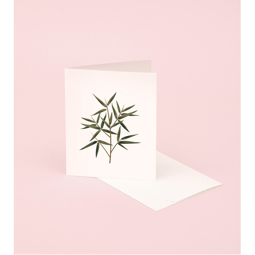 Botanical Scented Card - Bamboo