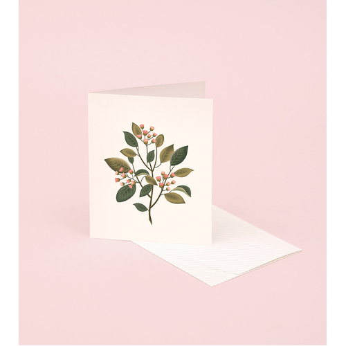 Botanical Scented Card - Sandalwood