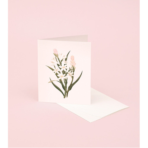 Botanical Scented Card - Tuberose