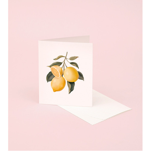 Botanical Scented Card - Lemon