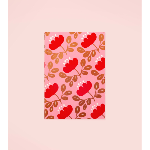 Blossom Gold Planner - Red Petal