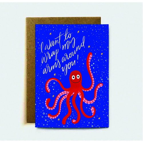 I Want to Wrap My Arms Around You! (large card)