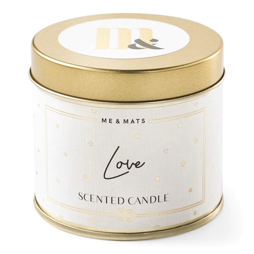 Love Tin Candle