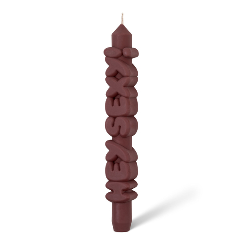 Hey Sexy! 3D Taper Candle Mocha