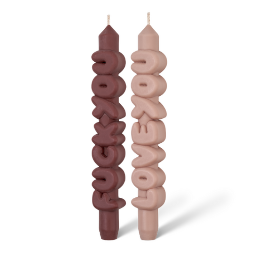 F*ck You, Love You 3D Taper Candle Set