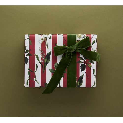 Carnivalesque Red Stripe wrap - Single Sheet